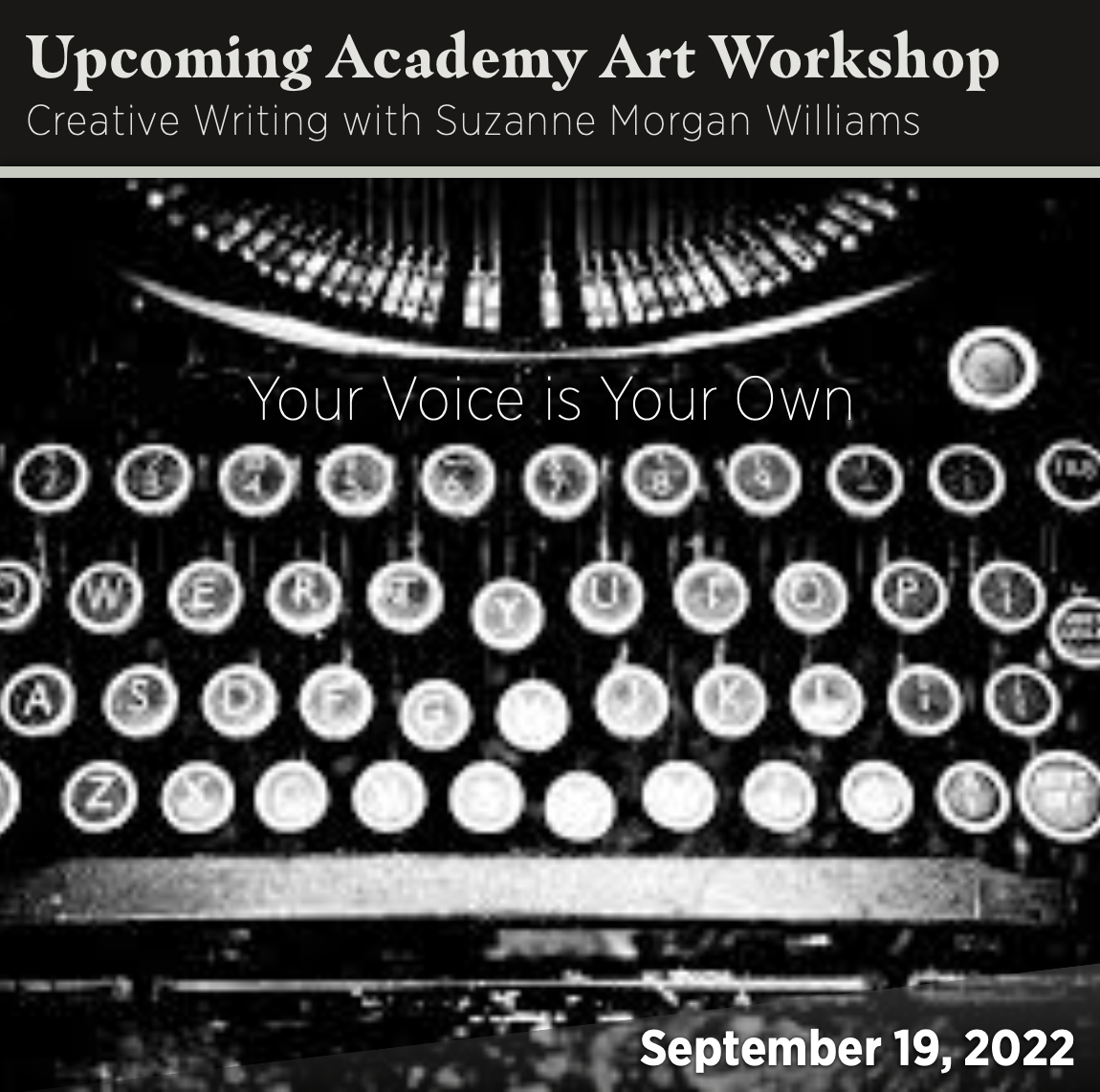 Academy Workshop 20220919