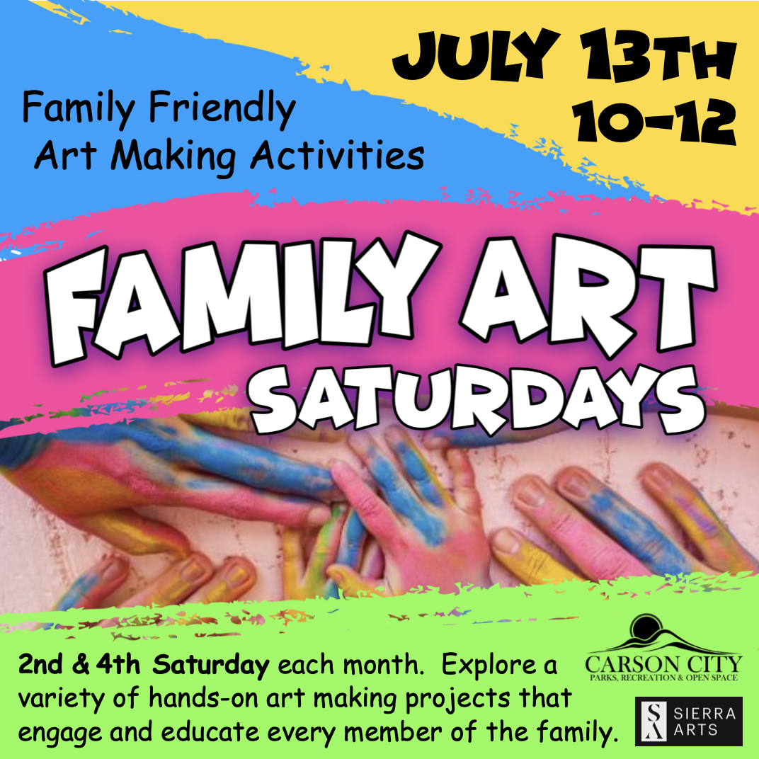 Family Art Saturday July 13th