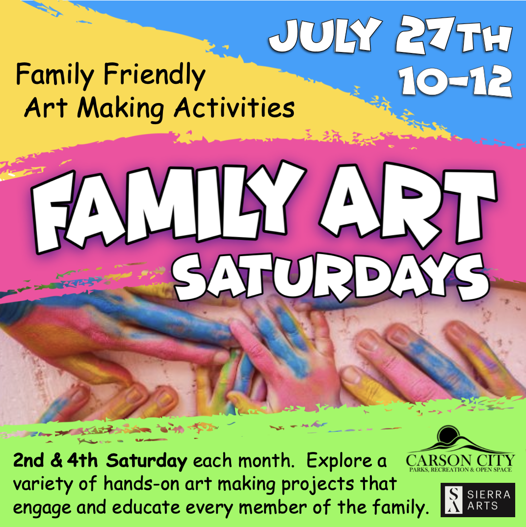 Family Art Saturday July 27th