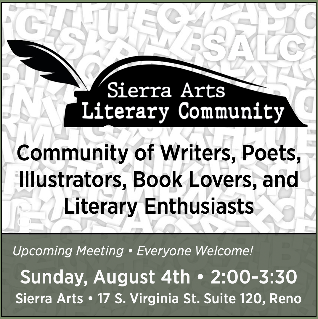 Sierra Arts Literary Community August Meeting