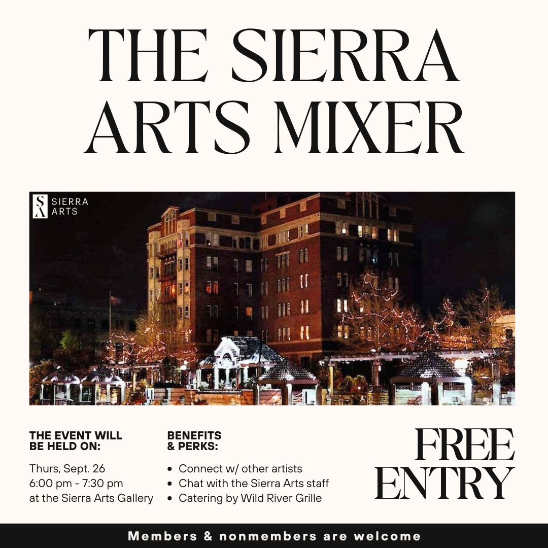 Sierra Arts Mixer 2024 Sept