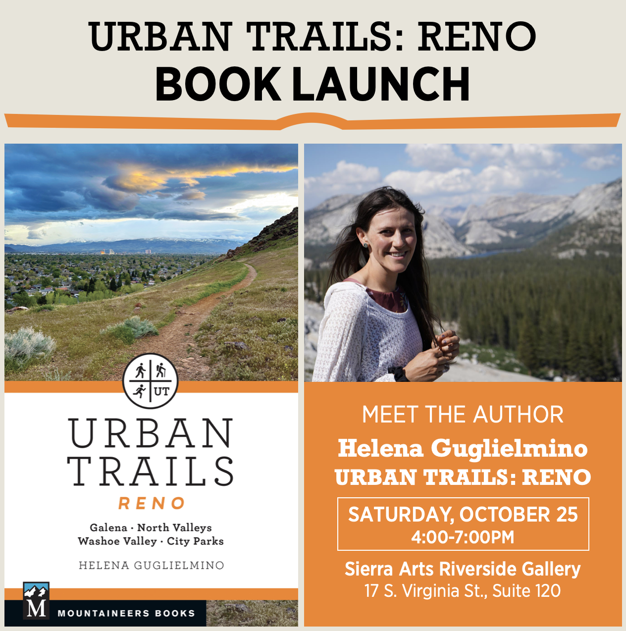Urban Trails Reno Book Launch