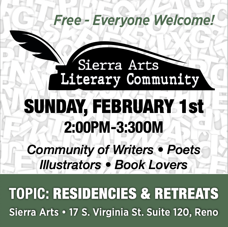 Sierra Arts Literary Community Meeting