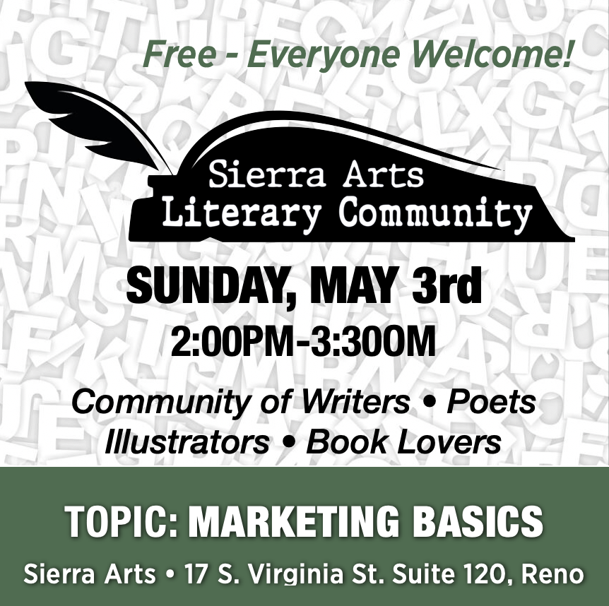 Sierra Arts Literary Community May Meeting