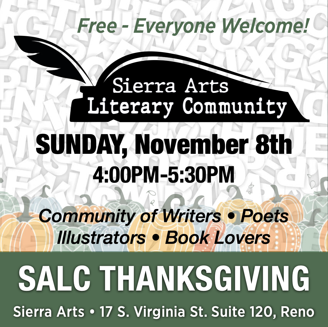 SALC November 8, 2026 Meeting